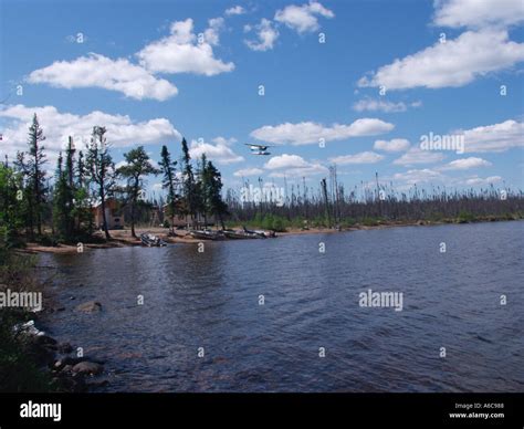 Float Plane Landing Stock Photo - Alamy