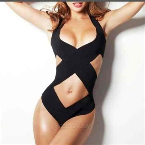 Swim Bandage Bikini Halter Bra Bathing Suit Poshmark