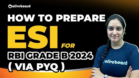 Rbi Grade B How To Prepare Esi For Rbi Grade B By Lakshmi