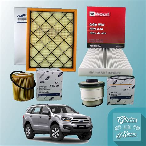 Ford Everest Gen Ford Everest Titanium Pms Filters Bundle Air Fuel