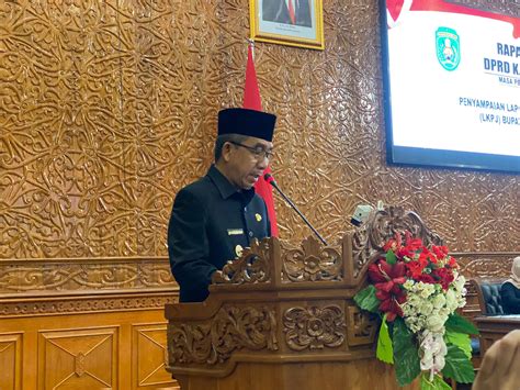 Sampaikan Nota Lkpj Bupati Kutim Sebut Ekonomi Kutim Tumbuh