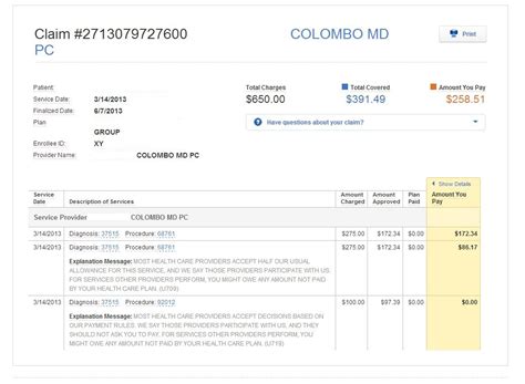 How To Read Your Explanation Of Benefits Statement Eob Austin