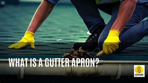 WHAT IS A GUTTER APRON? | PPT