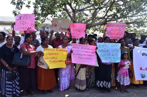 Protest Against Mannar Wind Farm Project