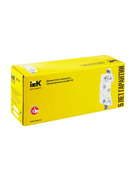 Держатель предохранителя ДП-35 габарит 1 250А IEK (DPP30D-DP-250 ...