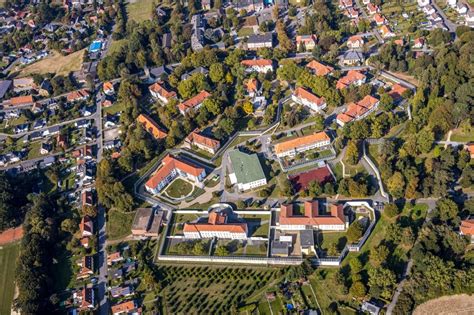 Luftaufnahme Lippstadt Gelände der Forensik Psychiatrie LWL