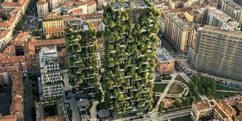 Bosco Verticale Is A Vertical Forest In The Middle Of Milan