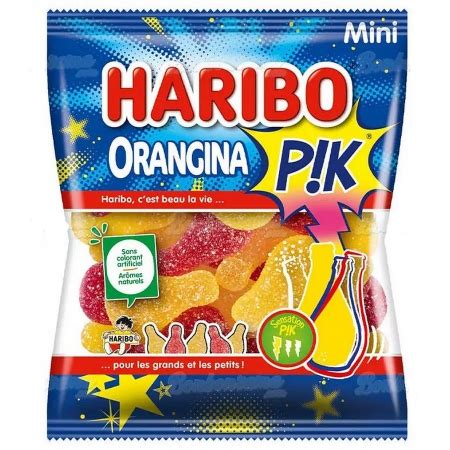 SACHET ORANGINA PIK HARIBO 40 GR