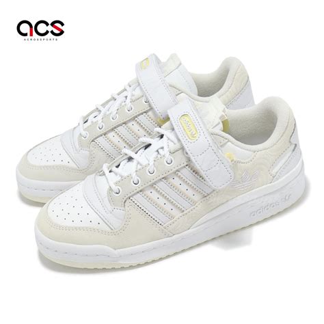 Adidas 休閒鞋 Forum Low W 女鞋 米白 麂皮 魔鬼氈 復古 愛迪達 Id2559 休閒鞋 Yahoo奇摩購物中心