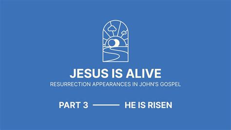 Jesus Is Alive Part He Is Risen Rd April Nigel James