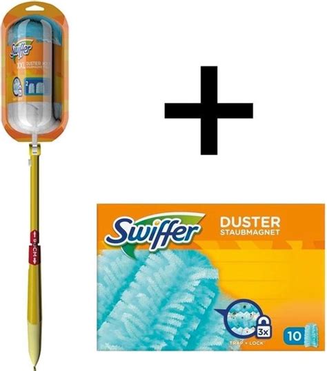 Bol Swiffer XXL Duster Staubmagnet DELUXE Kit Met 12 Navullingen