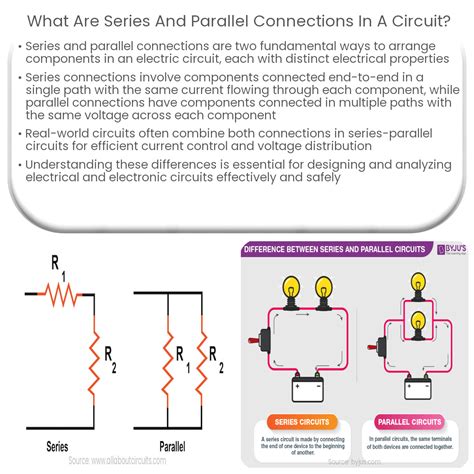 What Are Series And Parallel Connections In A Circuit