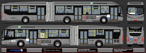 Bus Zona Leste Sp Novidade Caio Millennium Brt Ua Euro V