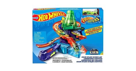 Hot Wheels Conjunto de Pista Color Splash Estação Científica Mattel GAMES ELETRONICOS