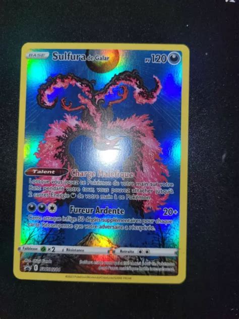 CARTE POKEMON SULFURA De Galar SWSH284 Carte Promo EB12 5 FR Sortie