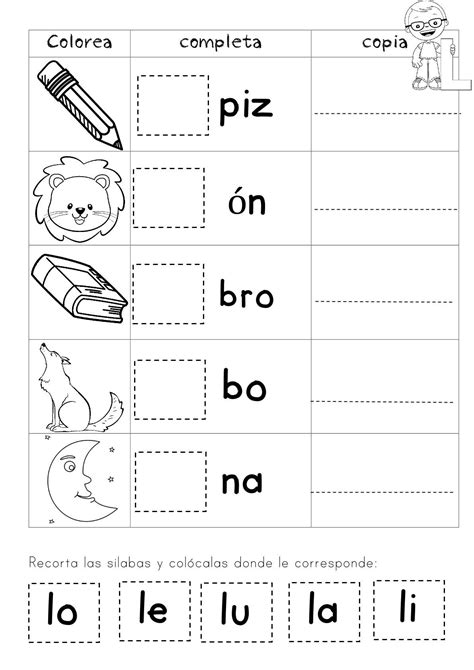 Mi Cuadernillo De Sílabas Iepágina22 Imagenes Educativas