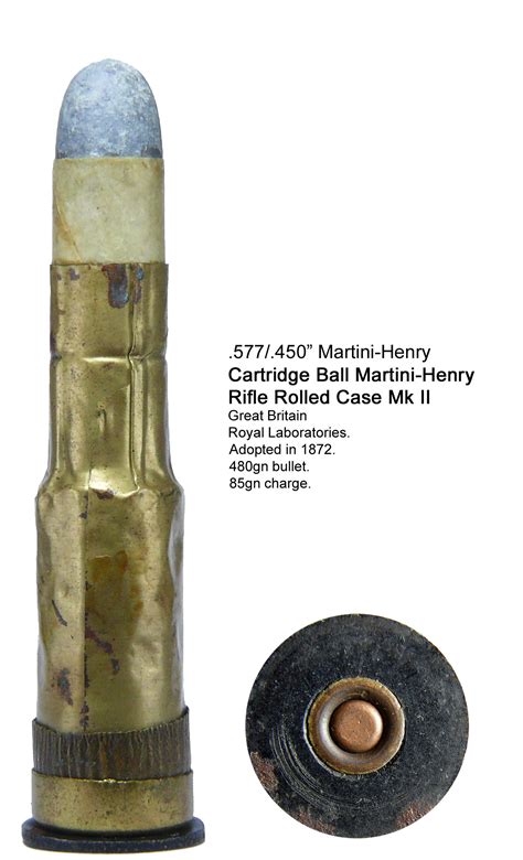 (183) .577-450″ Martini-Henry – Military Cartridges