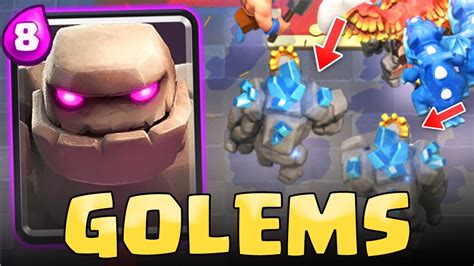 Le Meilleur Deck Golem De La Meta Clash Royale Youtube