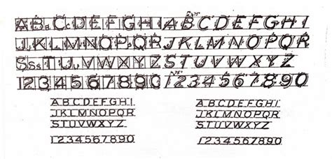 Engineering Drawing: Technical Lettering