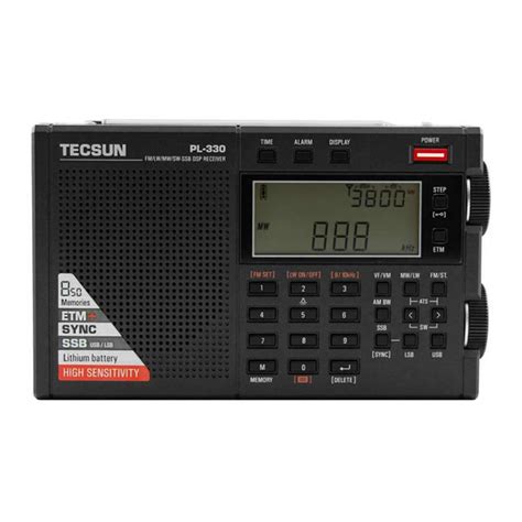 Tecsun Pl 330 Fmlwswmw Digital Portable Receiver Unicom Radio