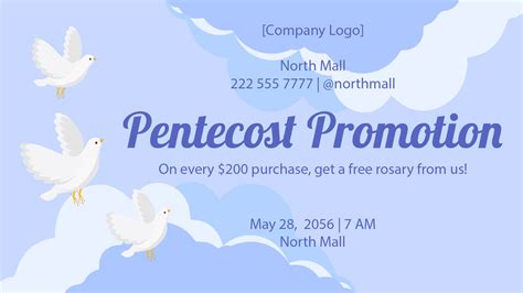 Pentecost Flyer Background In Eps Illustrator Psd Png Svg Pdf