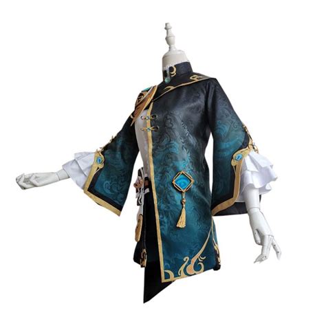 Game Genshin Impact Xing Qiu Cosplay Costume Anime