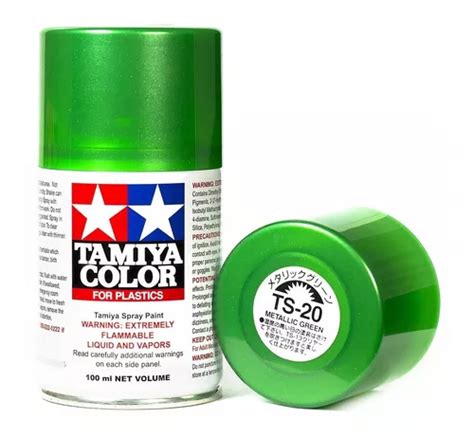 Pintura Tamiya Ts 20 Metallic Green Verde Metálico 100ml Mercadolibre