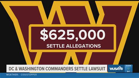 Commanders Settle Ticket Deposit Lawsuit With DC Wusa9