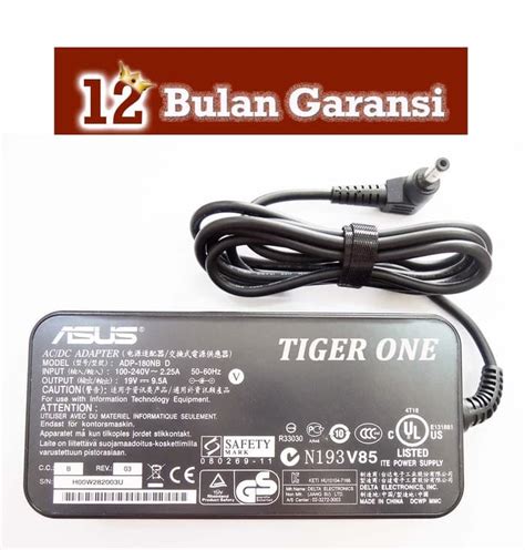 Jual Charger Adaptor Laptop Asus ROG GL502VS 19 5V 9 23A 5525