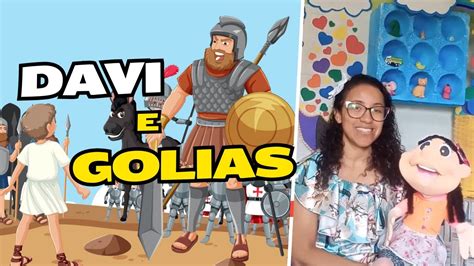 Davi E Golias Desenho Infantil - DAVI E GOLIAS | História Bíblica Infantil - YouTube