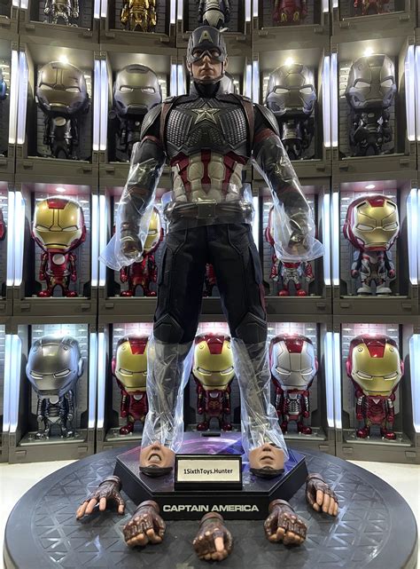 MARVEL AVENGERS END GAME HOT TOYS SCALE MMS CAPTAIN AMERICA LOOSE COLLECTIBLE FIGURE