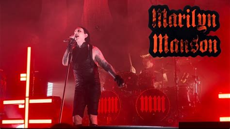 Marilyn Manson The Dope Show As Sick As The Secrets Within Live