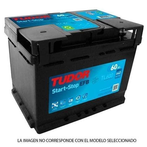 TUDOR TL550 Batería 55Ah Start Stop Reciente fabricación