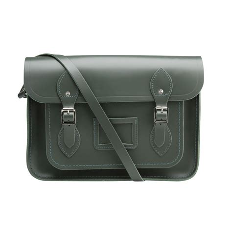 The Cambridge Satchel Company 13 Inch Classic Leather Satchel Dark