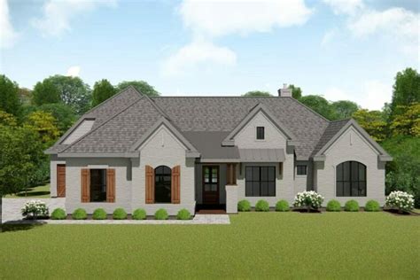 6 Bedroom Single Story Modern Farmhouse Rambler House With Optional