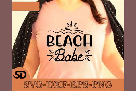 Beach Svg Design Beach Babe Graphic By Lucky Creative Fabrica