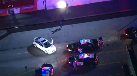 California Police Chase Ends In Suspect Dancing Before Being Arrested