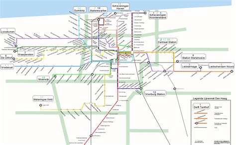 Tram Den Haag Kaart Kaart