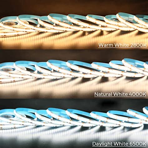 Superlightingled Vdc Color Changing Rgbcct Dotless Cob Led Strip