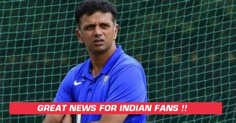 Rahul Dravid Has Appointed As India S Head Coach Till 2023 World Cup