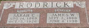 James William Rodrick M Morial Find A Grave