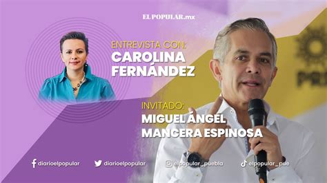 Entrevista Miguel Ángel Mancera YouTube