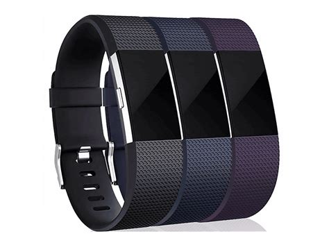 Correa Pack De Pulseras De Silicona Fitbit Charge S Inf Negro