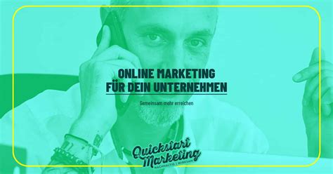 Online Marketing F R Dein Unternehmen Quickstart Marketing