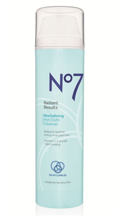 No7 Radiant Results Revitalising Hot Cloth Cleanser Ingredients Explained