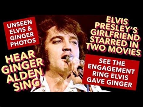 Unseen Elvis And Ginger Photos Engagement Ring Elvis Presley Gave