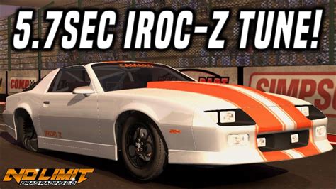 FASTEST Camaro IROC Z Tune 5 7 ¼Mile No Limit Drag Racing 2 0 YouTube