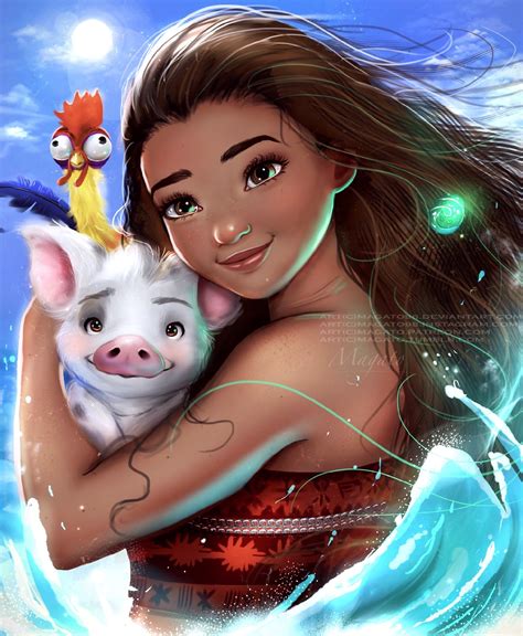 Moana By Magato98 Disney Moana Art Disney Fan Art Disney Princess Art