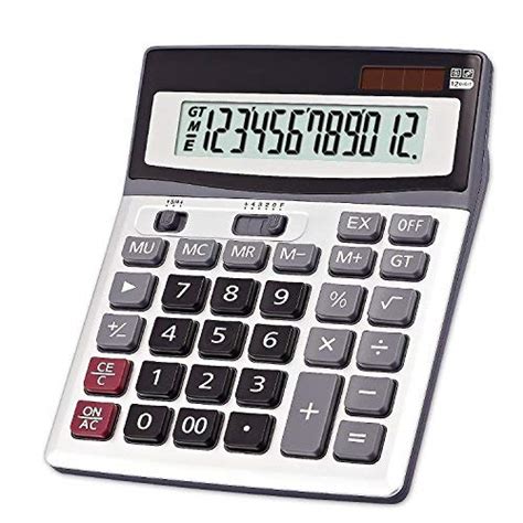 OFFIDIX Calculatrice de bureau à grande touche calculatrice