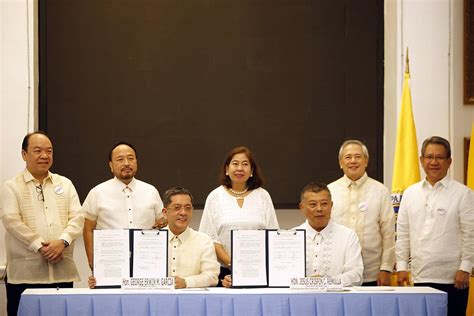 Dojs Remulla Comelecs Garcia Sign Moa For 2023 Bske Program Gma